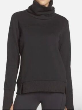Alo Cowl Neck Black Sweater